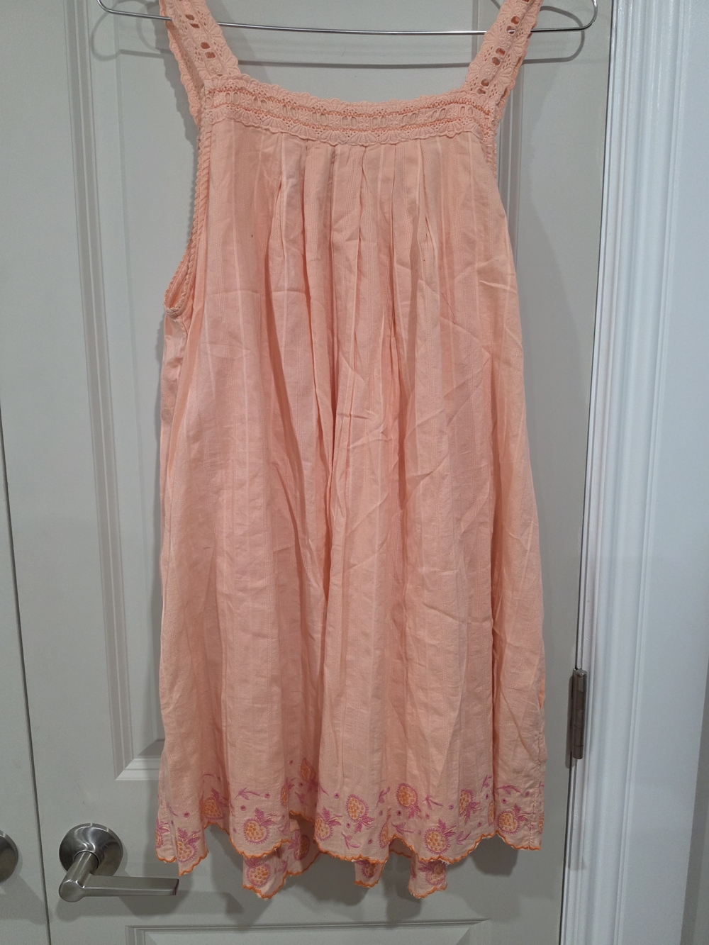 Women's Pink Latecia Smocking Detail Babydoll Mini Dress S NWT - Picture 14 of 15